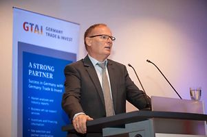 Jubiläumsveranstaltung 10 Jahre GTAI | Jochen Homann - Präsident | Bundesnetzagentur