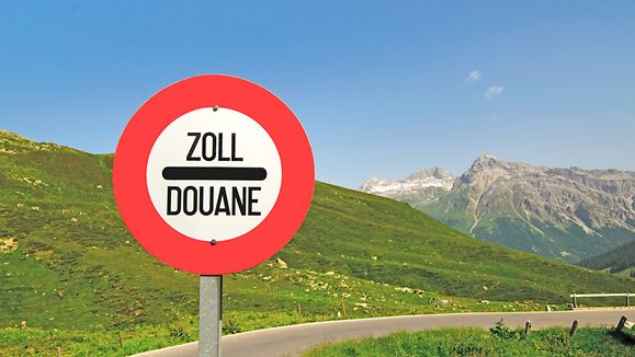 Grenzübergang Zoll - Douane 1