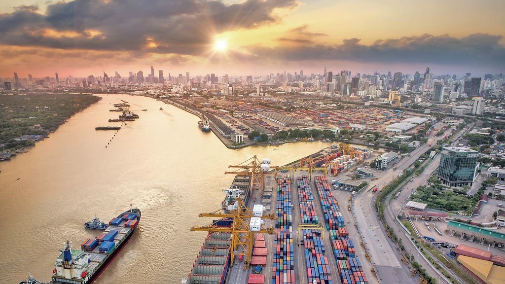 Containerhafen Bangkok, Thailand