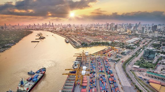 Containerhafen Bangkok, Thailand