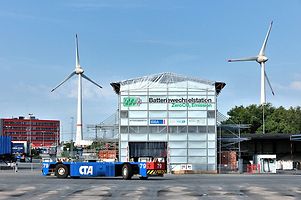 Altenwerder/ Battery exchange station