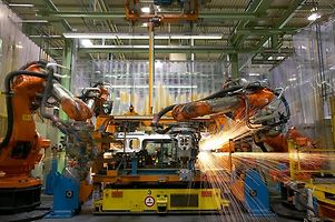 Robots in the automotive industry