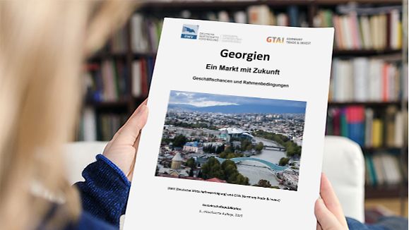 Titelbild Gemeinschaftspublikation Georgien