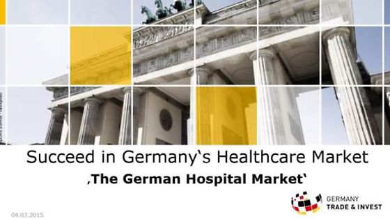 Webinar: The German Hospital Market | Series: Succeed in Germany’s Healthcare Market