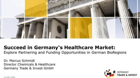 Webinar: Succeed in Germany's Healthcare Market